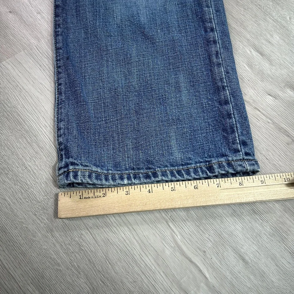Levis 501 Jeans Mens 38x30 Blue Straight Leg Button Fly Denim Cotton Medium Wash